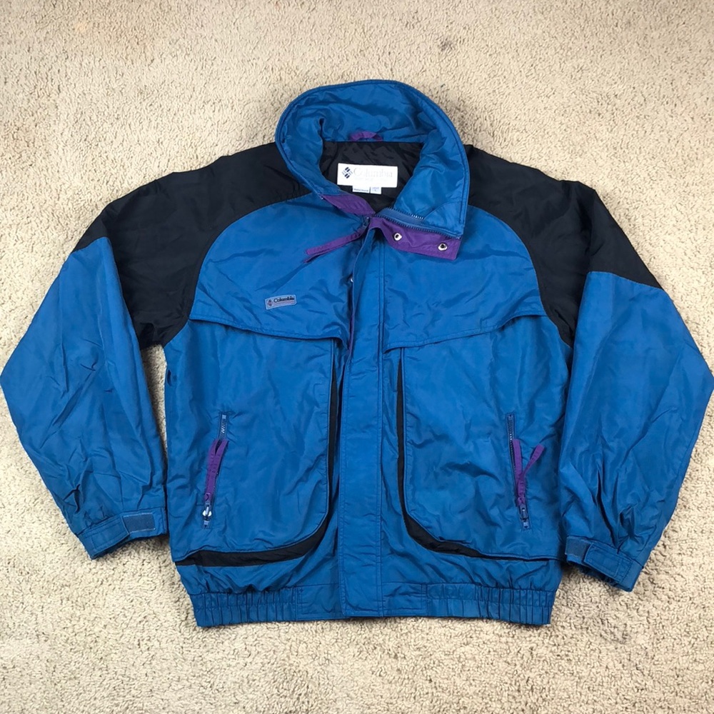 Vintage Columbia Radial Sleeve Powder Keg Jacket L
